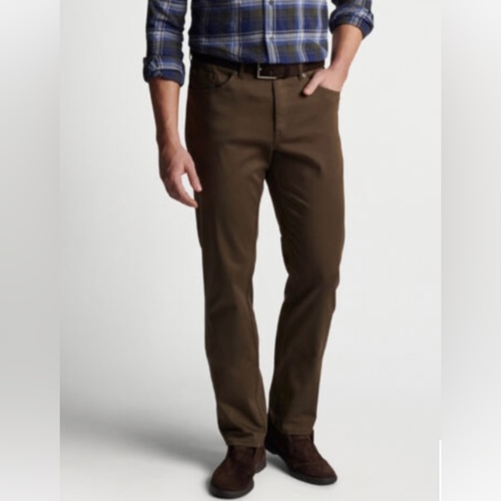 COPY - Mens Peter Miller 5 pocket sateen pant
